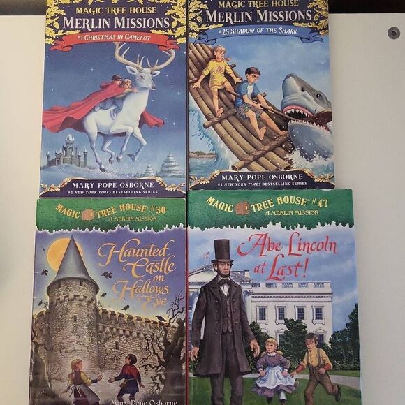 Lot of 15 Magic Tree House books. Mixture of series, pre-owned condition 1 ex-li - Picture 4 of 7